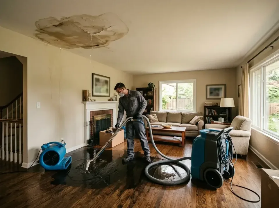 attic-pipe-burst-ceiling-drip-008 — frequently asked questions, Water Damage Restoration & Carpet Care in Woburn, MA